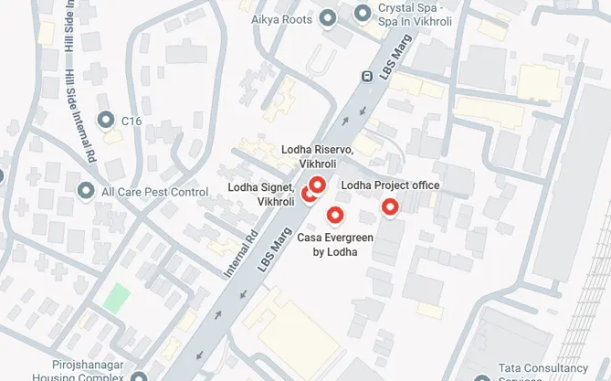Lodha Elaris Location